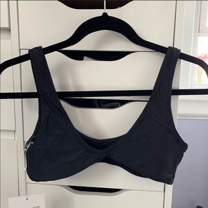 missguided black bikini top